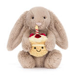 Bashful Beige Bunny 'Birthday' (Original)