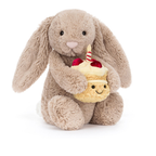 Bashful Beige Bunny 'Birthday' (Original)